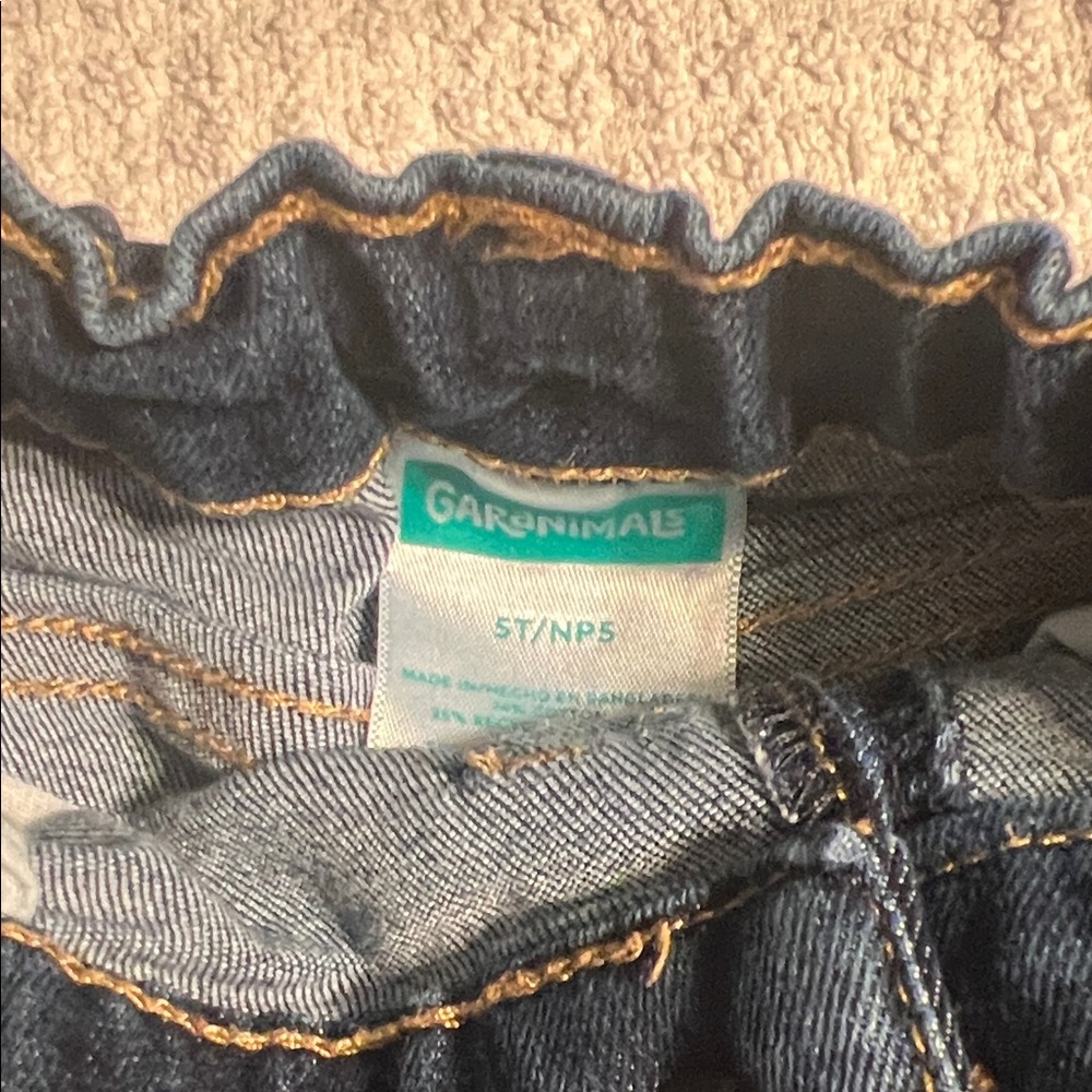 Girls Green and Blue Jeans Lot - Size 5T - Picture 8 of 8